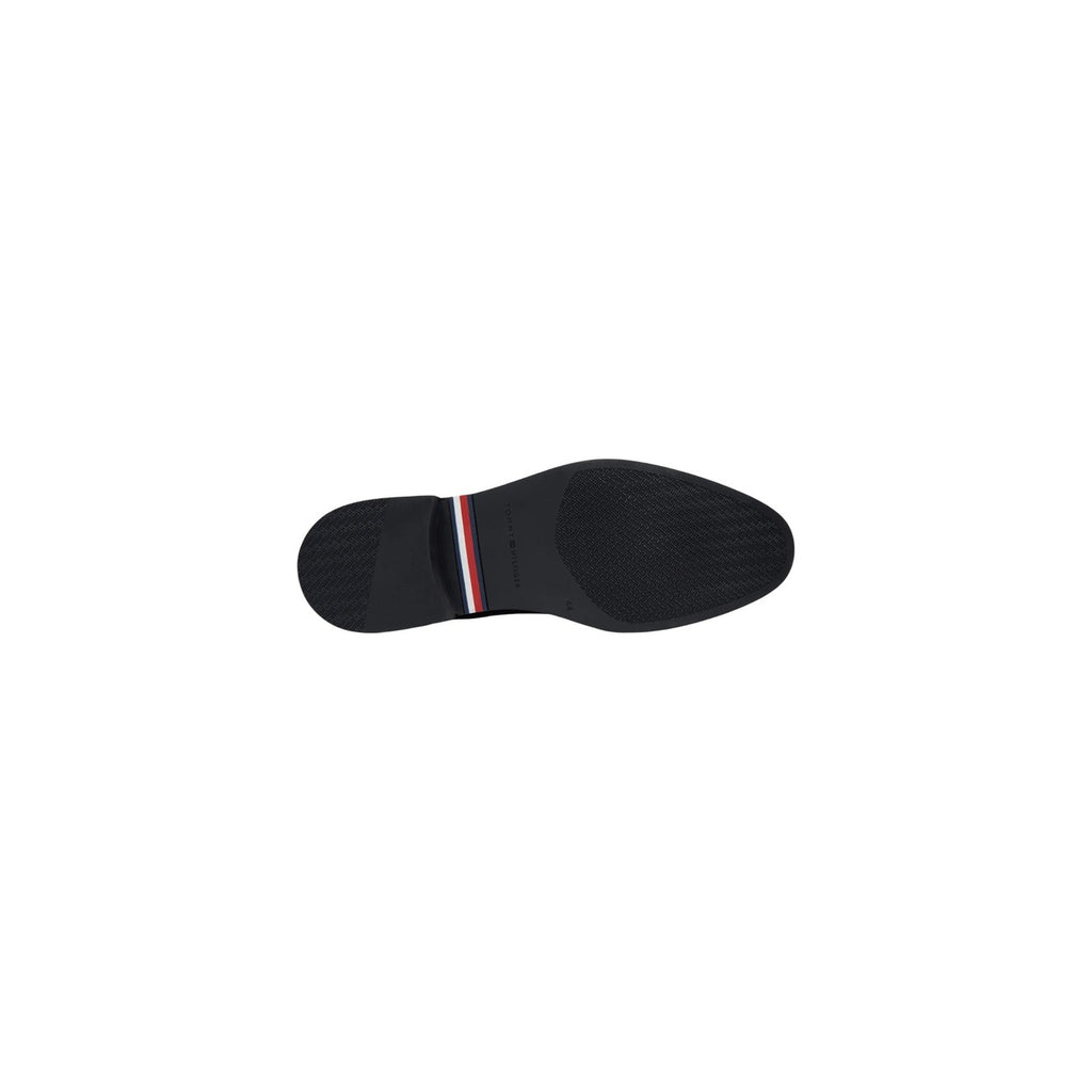 Tommy Hilfiger — Mocassins en cuir blanc homme — vue 4