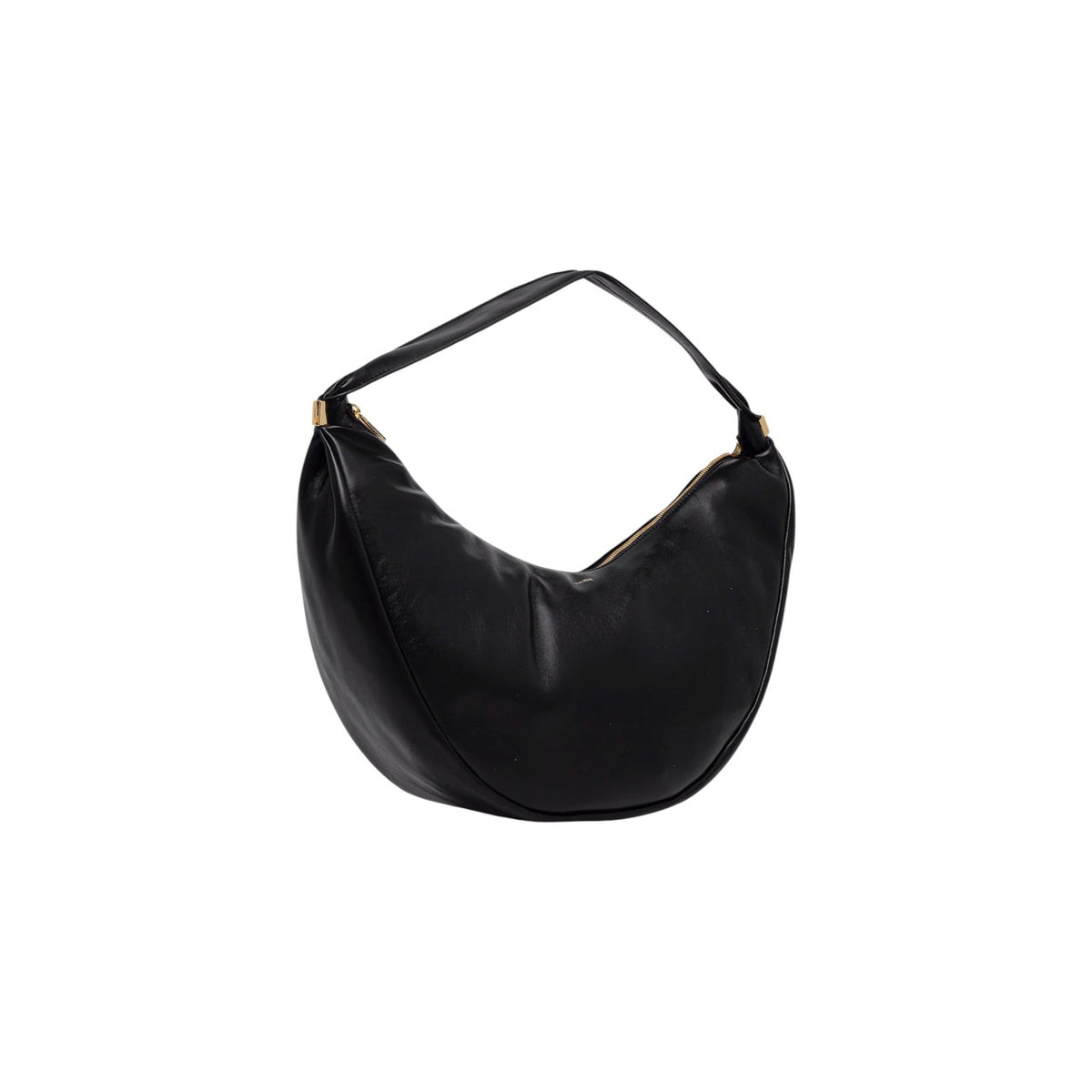 Calvin Klein — Sac Pinched Soft Crescent noir femme — vue 3