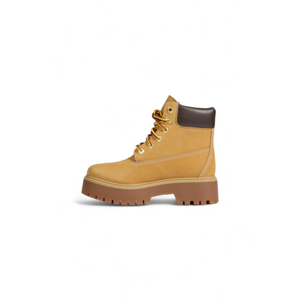 Timberland — Bottes réf. TB1A5RJD231 en cuir beige femme — vue 2