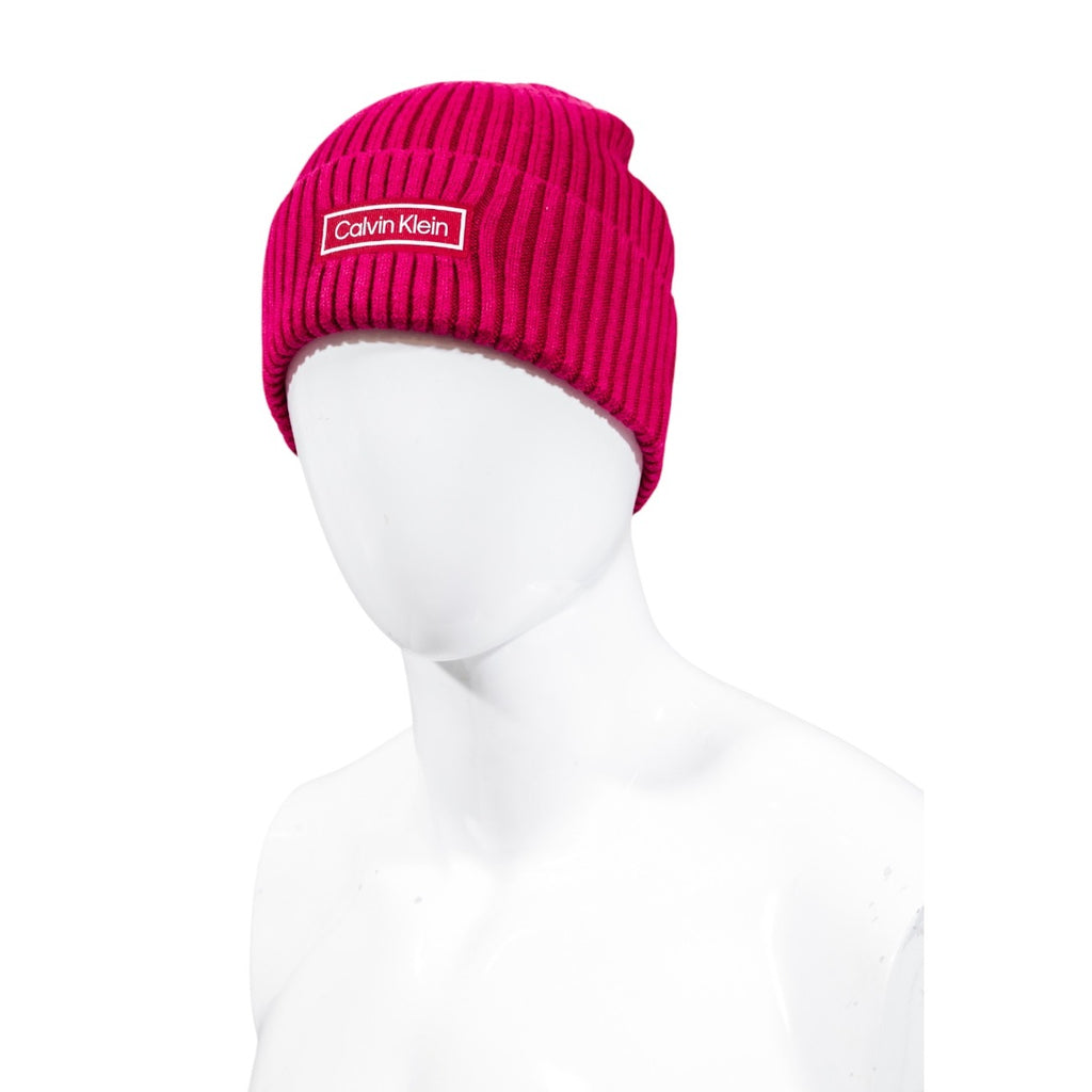 Calvin Klein — Fuchsia beanie ref. LV04D8053G man — view 4