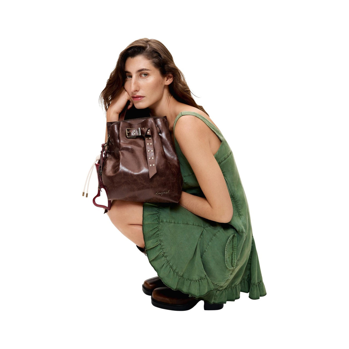 Desigual — Sac Galaxy Luena Min marron femme — vue 2