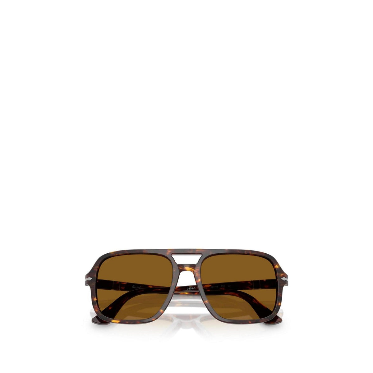 Persol — Lunettes de soleil marron homme — vue 3