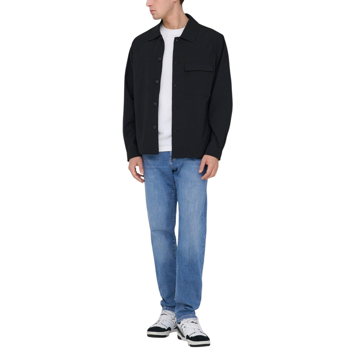 Only & Sons — Jean bleu clair homme — vue 5