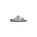 Birkenstock – Arizona Damen-Sandalen aus grauem Leder