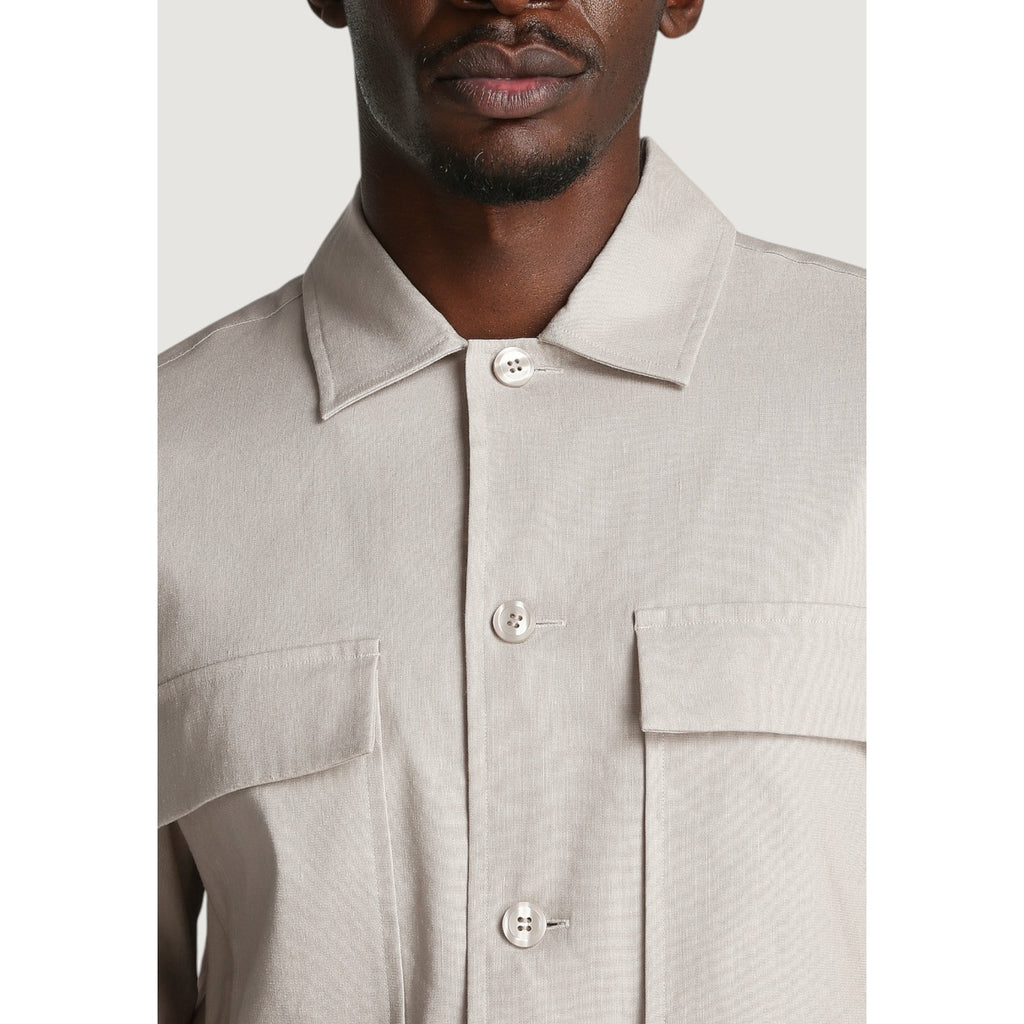 Calvin Klein — Chemises beige réf. K10K114191 homme — vue 5