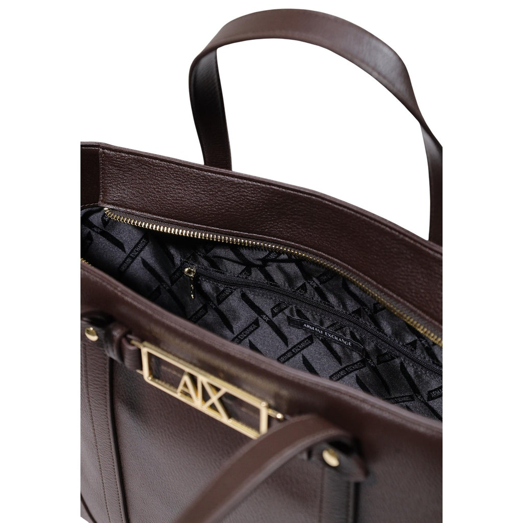 Armani Exchange — XW002609 brown women's shopper bag — view 5