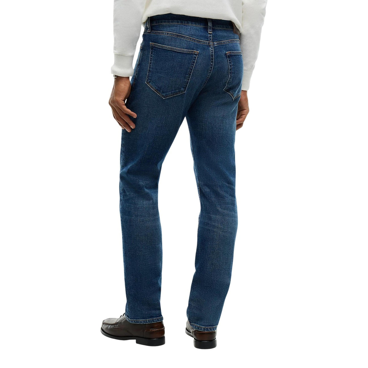 Tommy Hilfiger — Denton Slim Straight jeans voor heren blauw — afbeelding 4