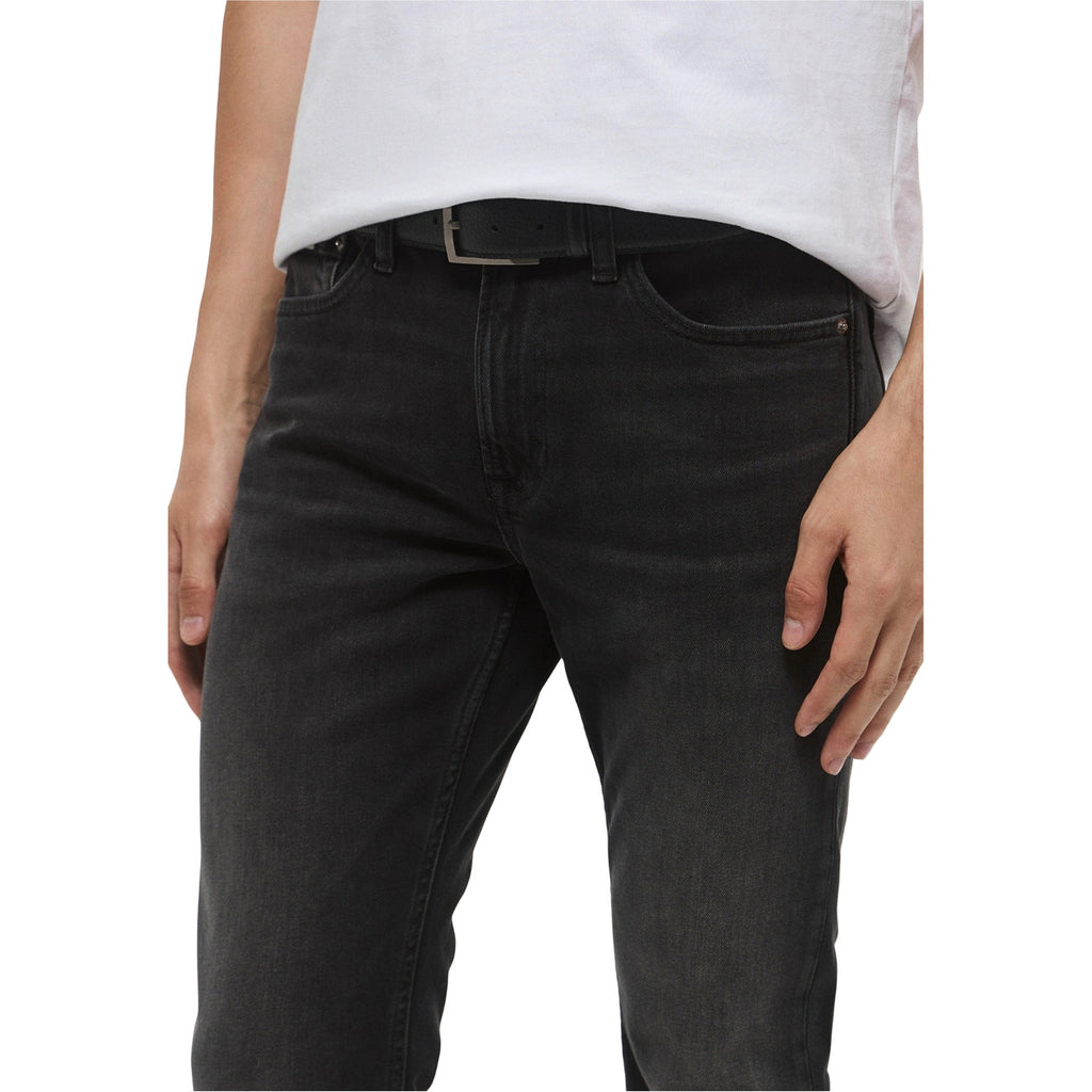 Calvin Klein Jeans — Jean slim tapered noir homme — vue 4