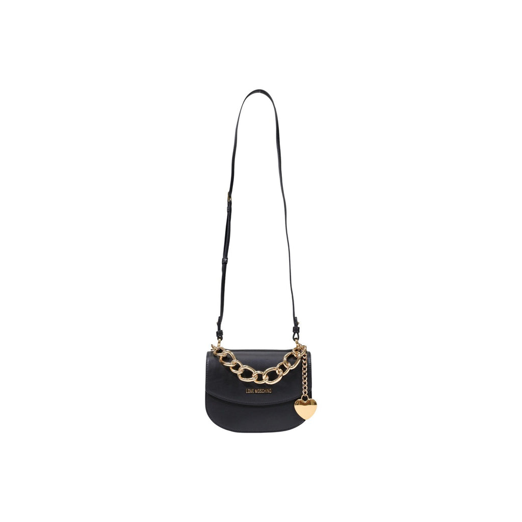 Love Moschino — Sac bandoulière noir 20 × 15 × 6 cm femme