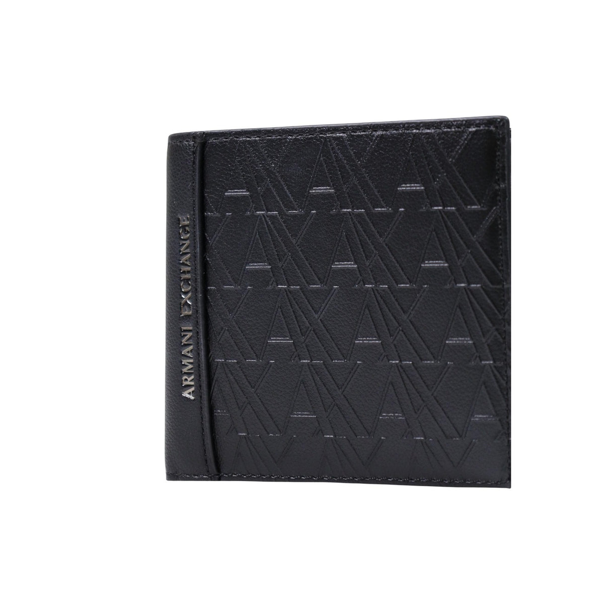 Armani Exchange — Schwarze Geldbörse für Herren — Ansicht 2