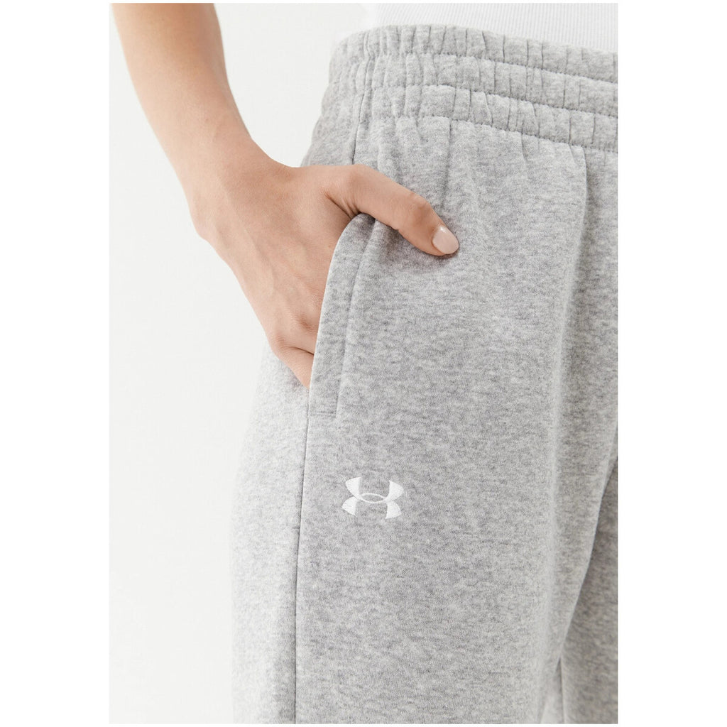 Under Armour — Women's gray Rival Fleece joggers — view 3