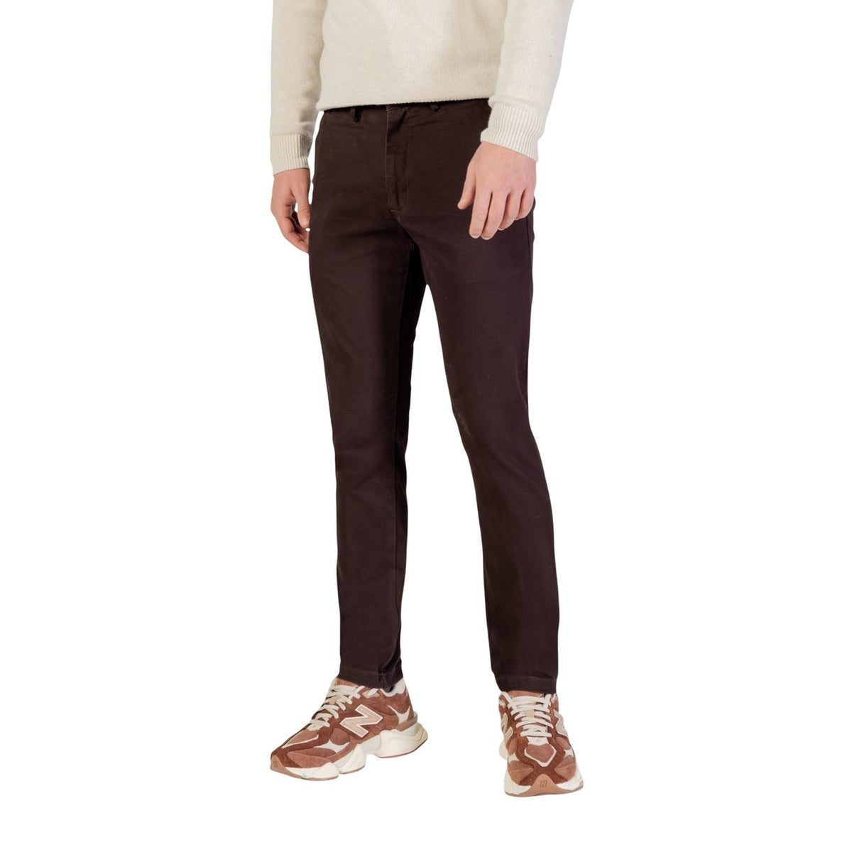 Borghese — Pantalon réf. 5WPA01 07CO126M marron homme — vue 3