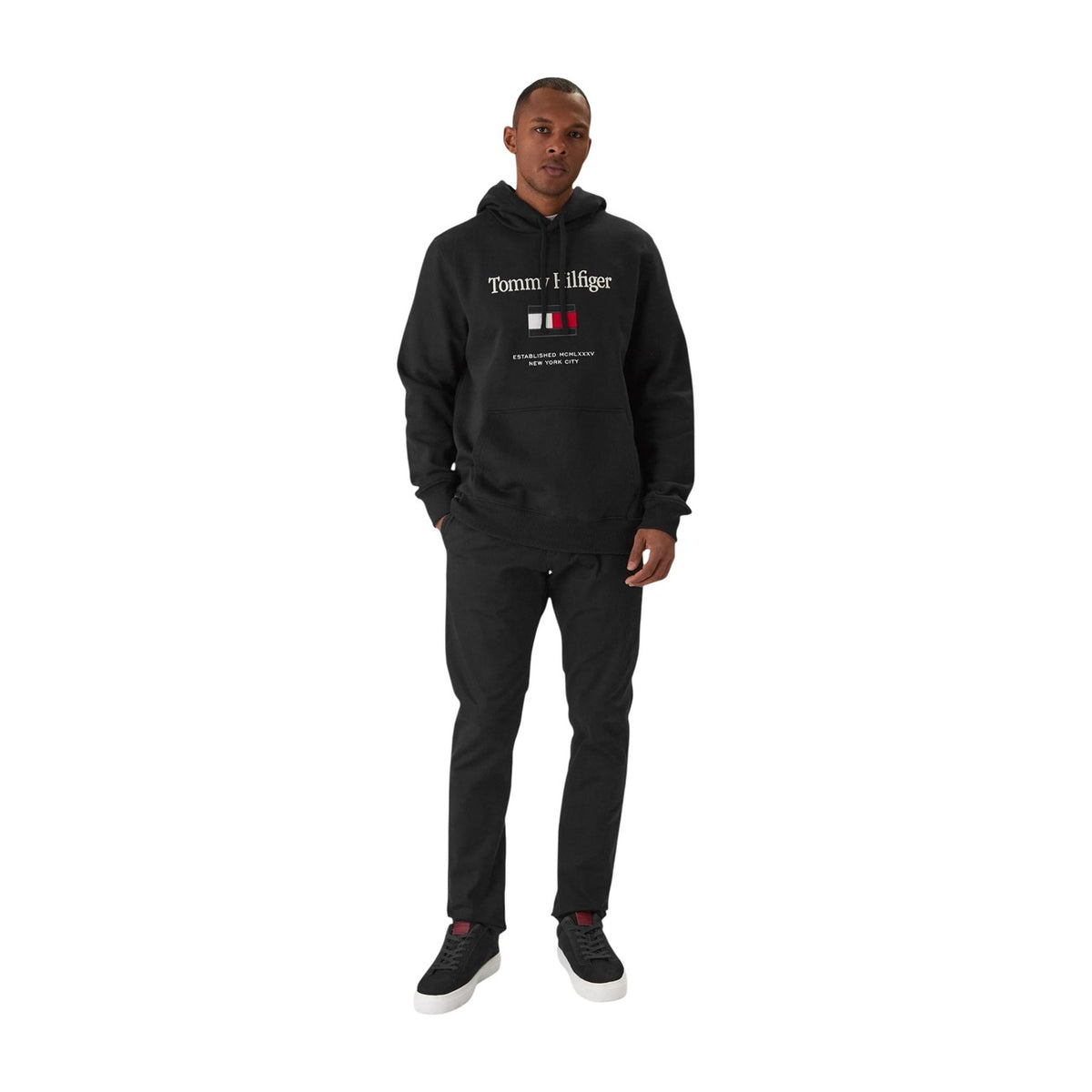 Tommy Hilfiger — Men’s black sweatshirt — view 3