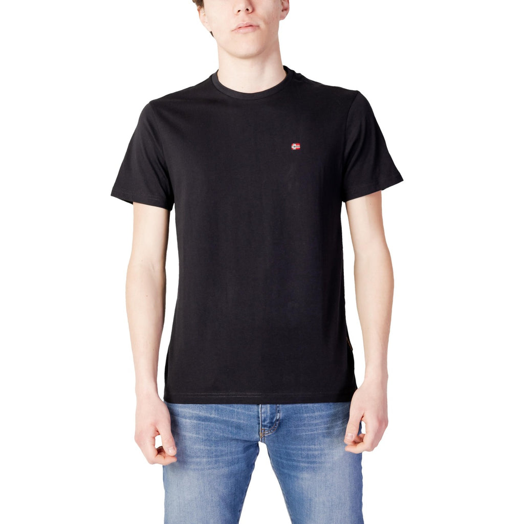 Napapijri — T-shirt WH7_10484700009_BLACK noir homme