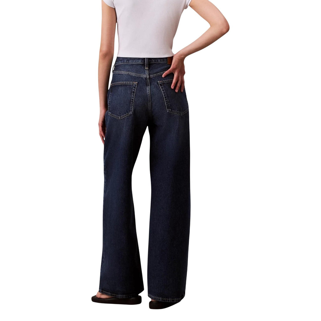 Calvin Klein Jeans — Damesjeans LV147B933G bordeaux van biologisch katoen — afbeelding 2