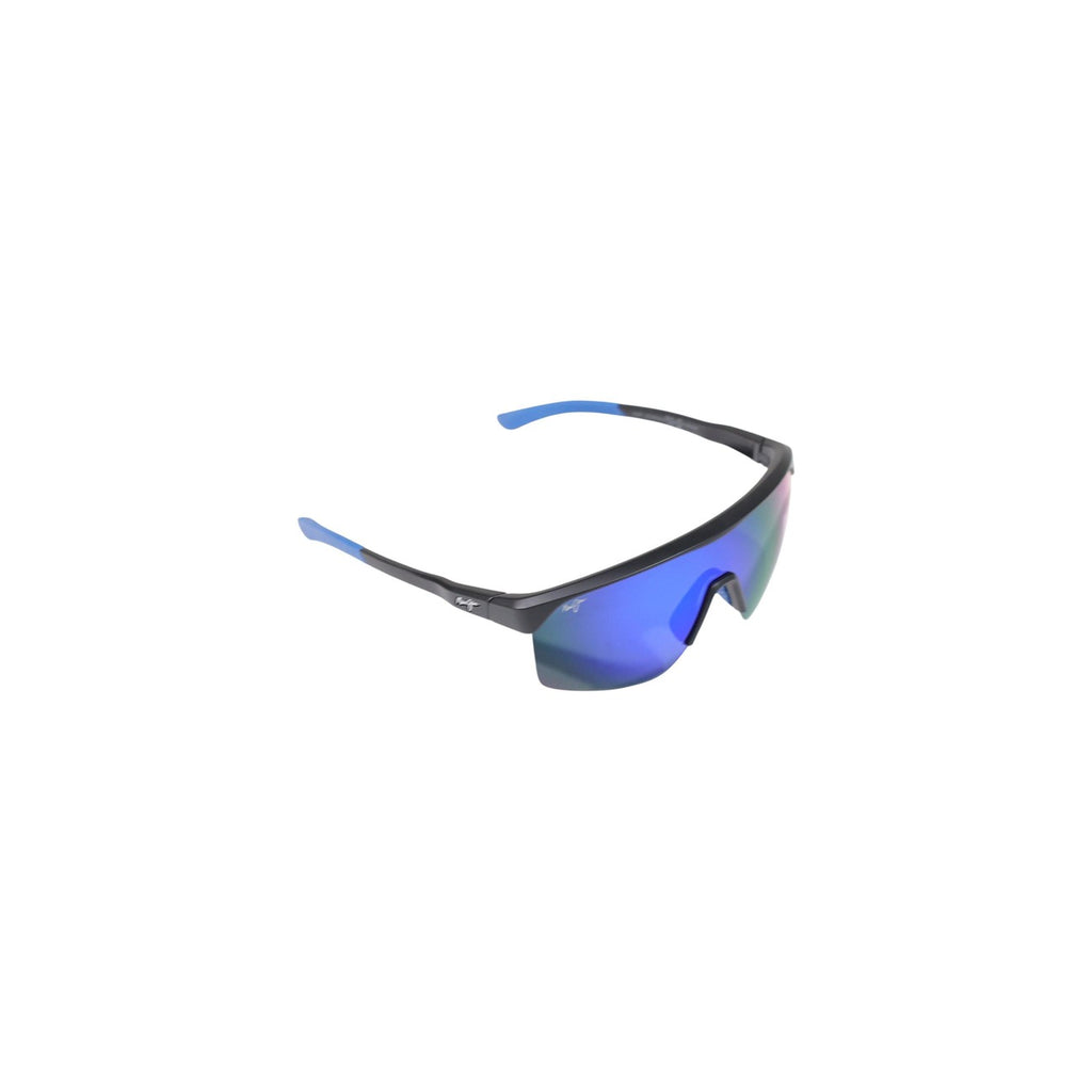 Maui Jim — Lunettes de soleil Paluna rectangulaires noir unisexe — vue 2