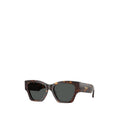 Versace — Quadratische Sonnenbrille aus braunem Acetat für Damen