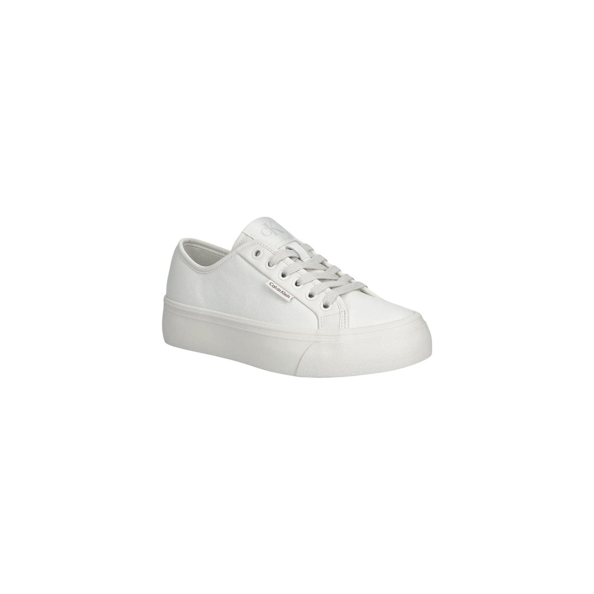 Calvin Klein Jeans — Baskets Blanches en cuir femme — vue 2