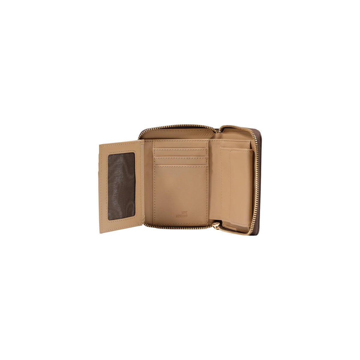 Love Moschino — Portefeuille marron 13 × 9 × 3 cm femme — vue 5