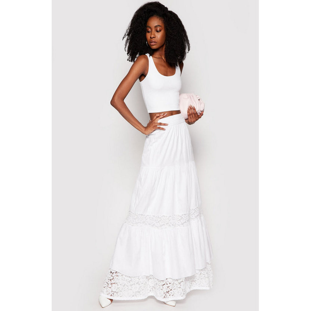 Guess — Skirt B_45033 woman - white color — view 2