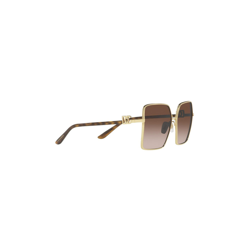 Dolce & Gabbana — Women's gold sunglasses — view 2