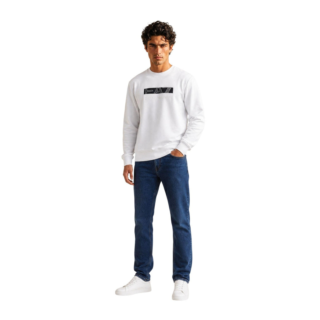 EA7 — Men’s white sweatshirt — view 5