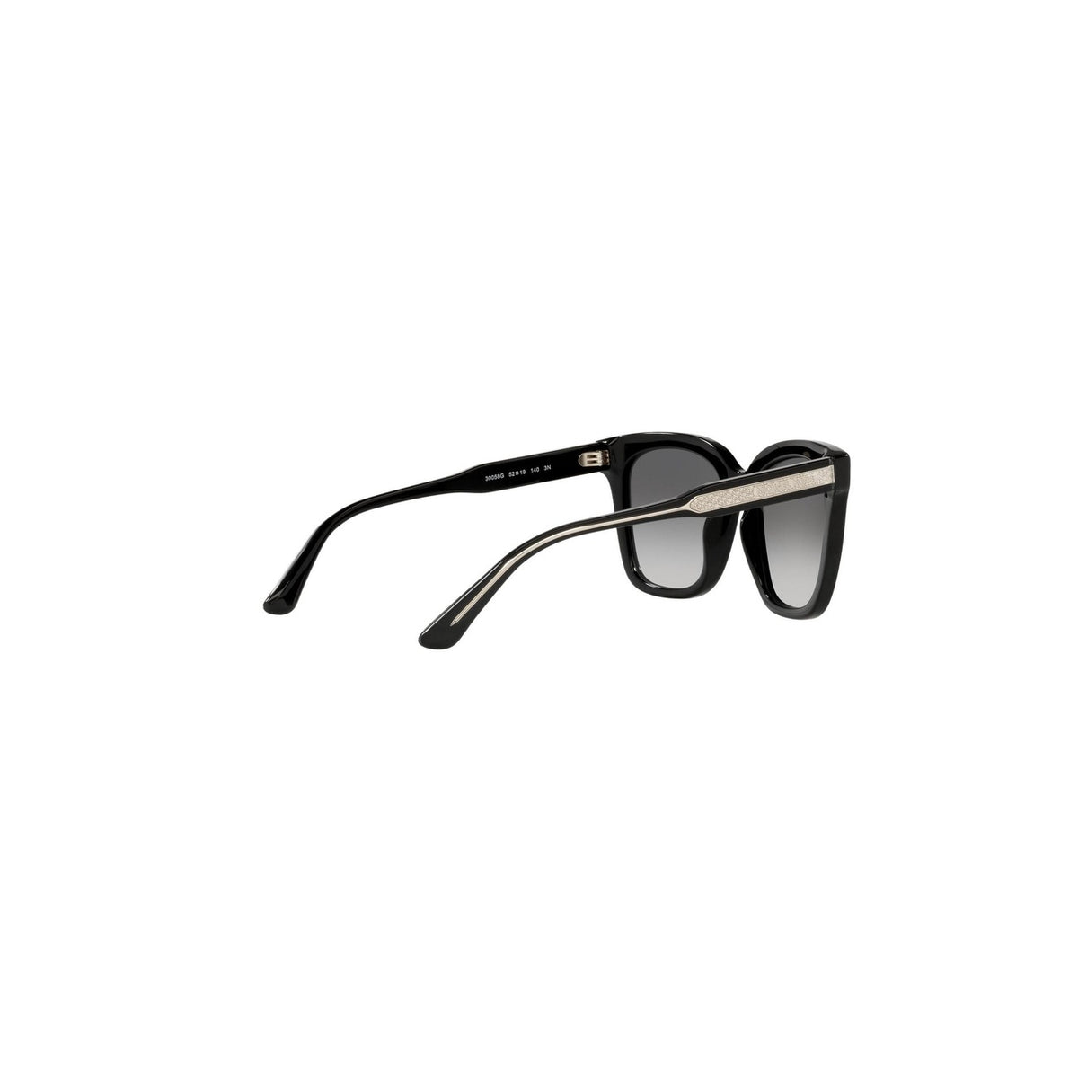 Michael Kors — San Marino Sonnenbrille aus schwarzem Acetat für Damen — Ansicht 4