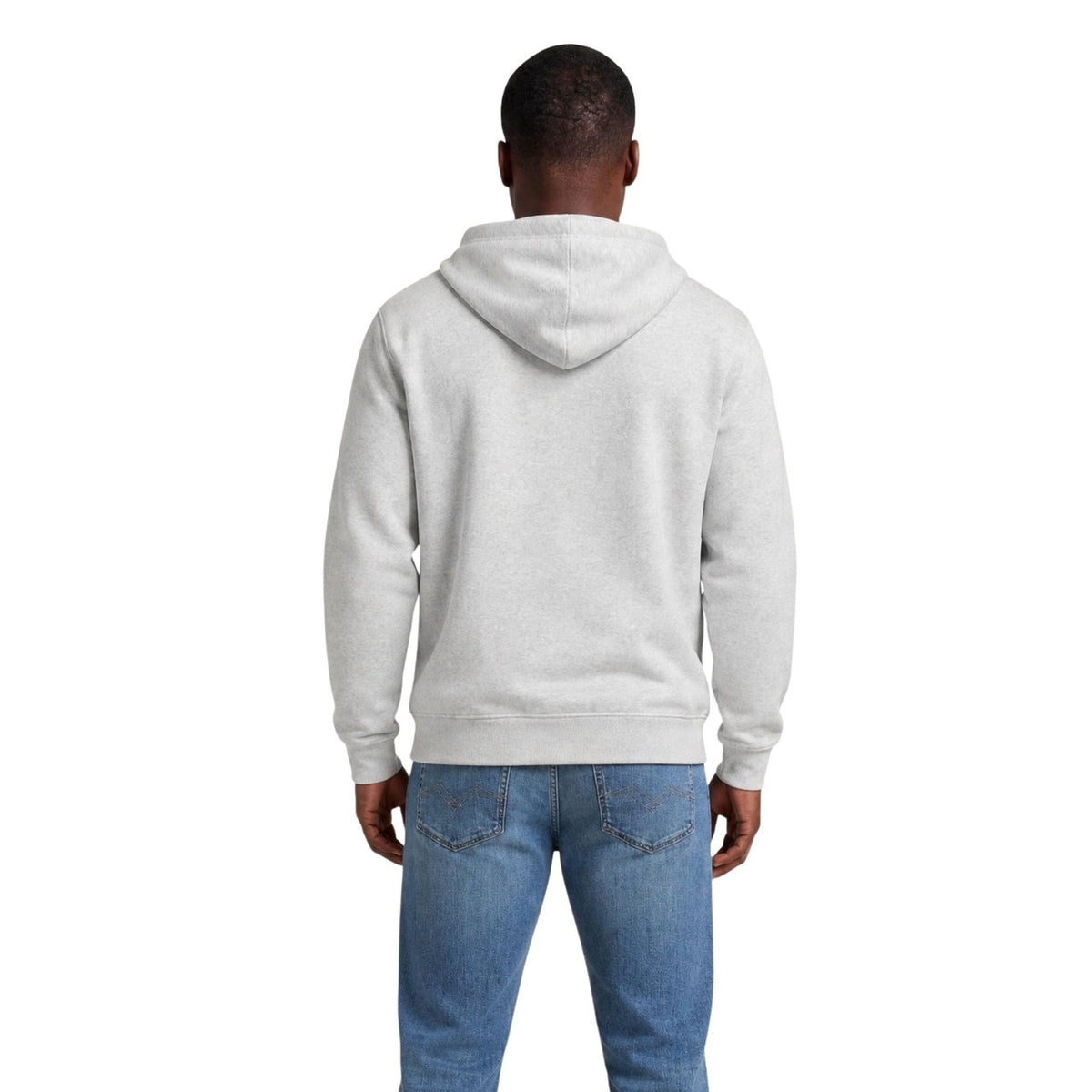 Tommy Jeans — Grijze hoodie voor heren — afbeelding 5