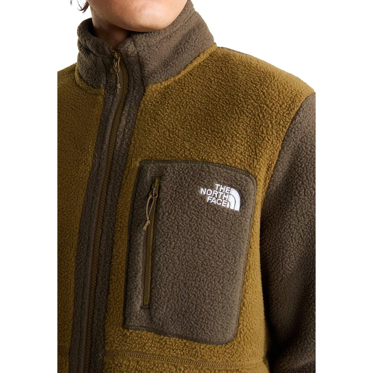 The North Face — Polaire Yumiori Full Zip homme — vue 2 — Vert