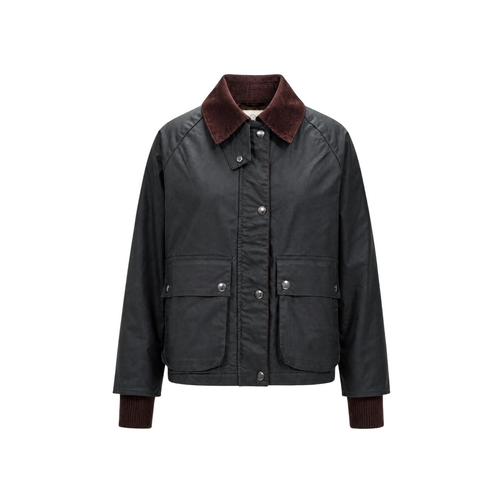 Choral — Blazer zippé vert femme