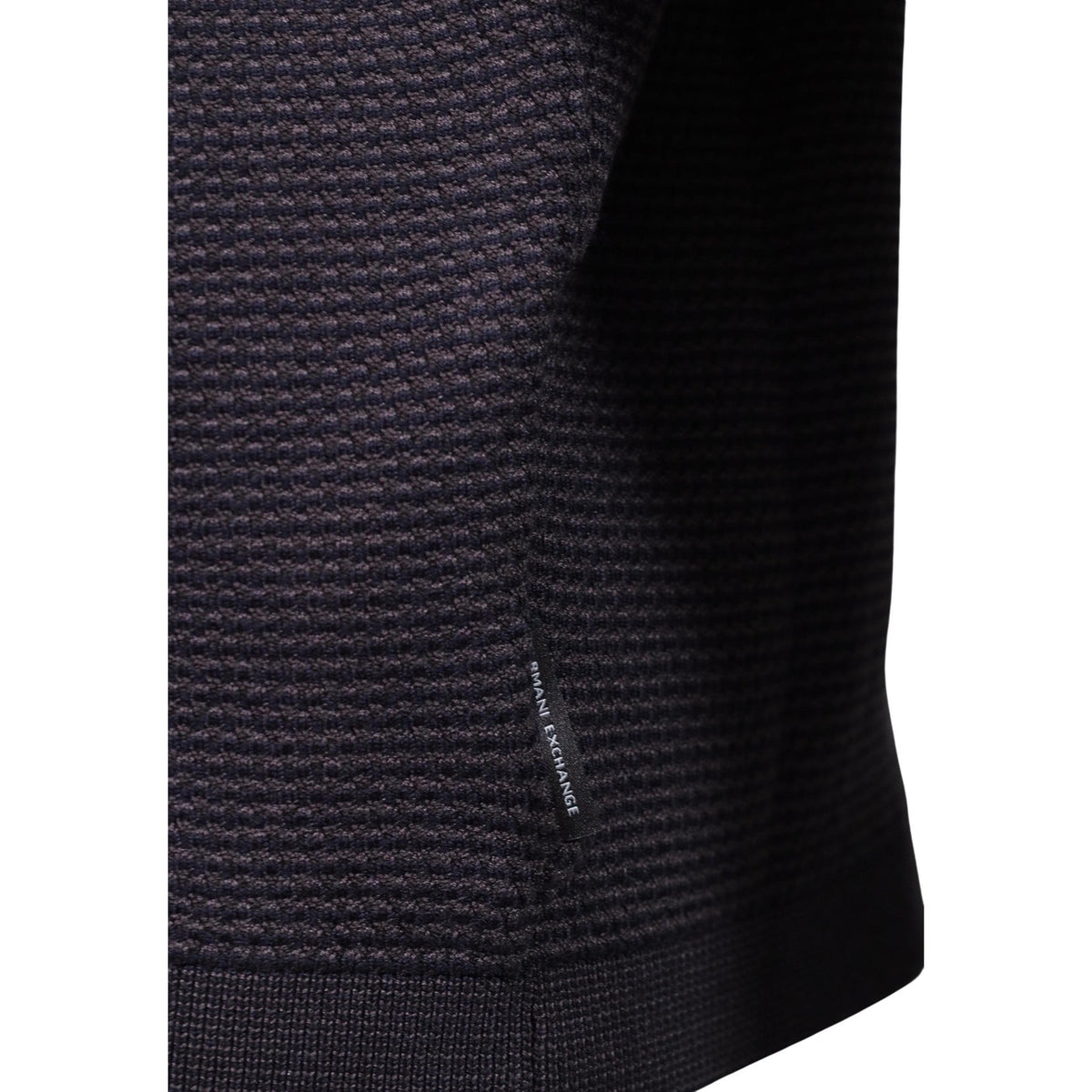 Armani Exchange — Rundhalspullover XM003012 schwarz Herren — Ansicht 5