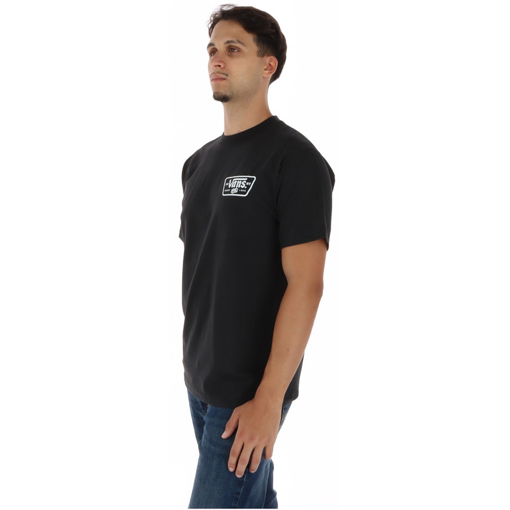 Vans — T-shirt VN000WU8BLK1 black men — view 3