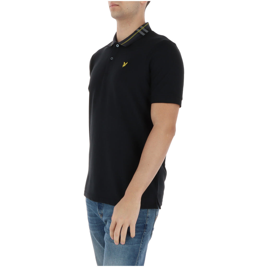 Lyle & Scott — Men's stretch cotton polo shirt — view 3