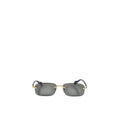 Gucci — Sonnenbrille aus goldfarbenem Metall 56 mm für Herren