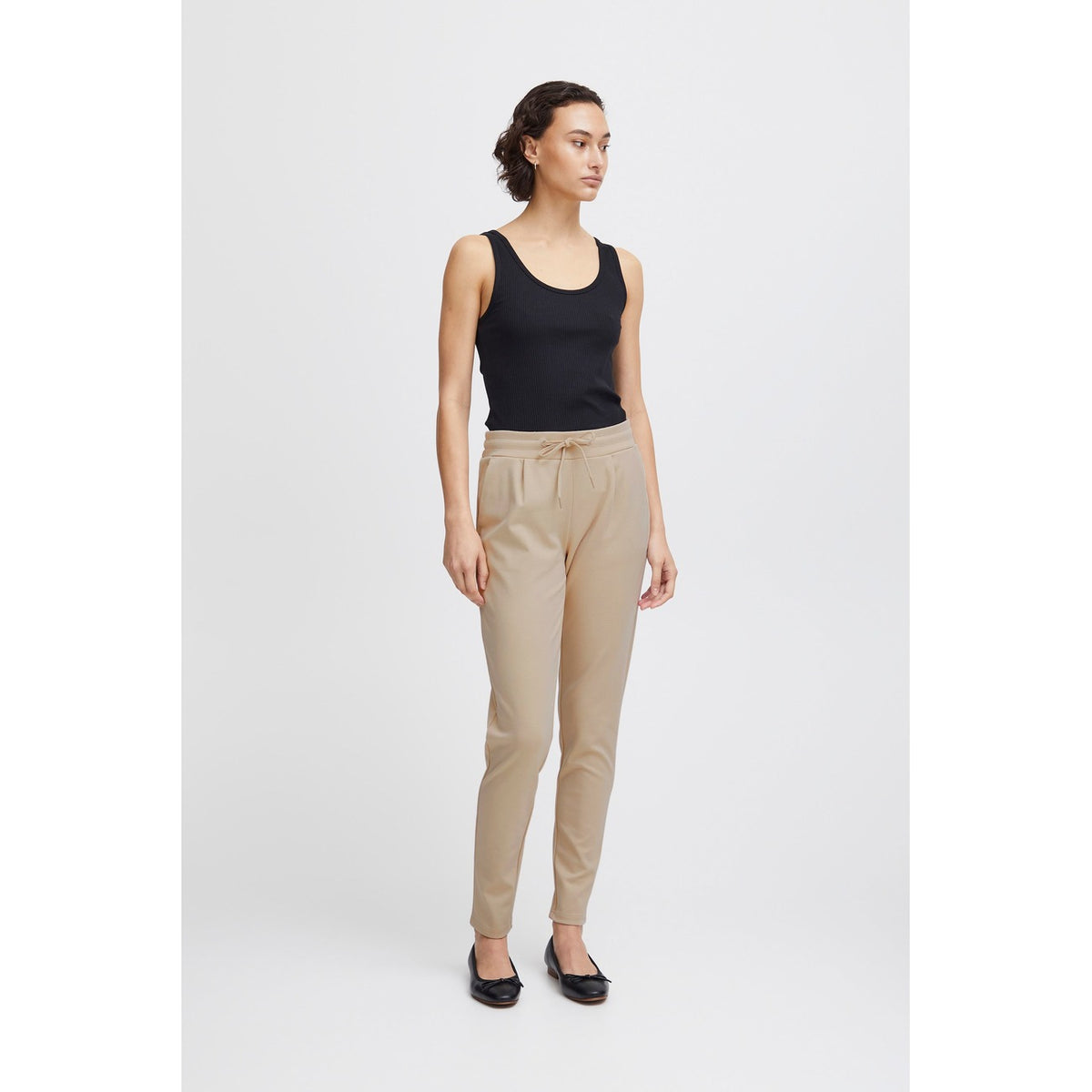 Ichi — Damesbroek 20105036 beige — afbeelding 5