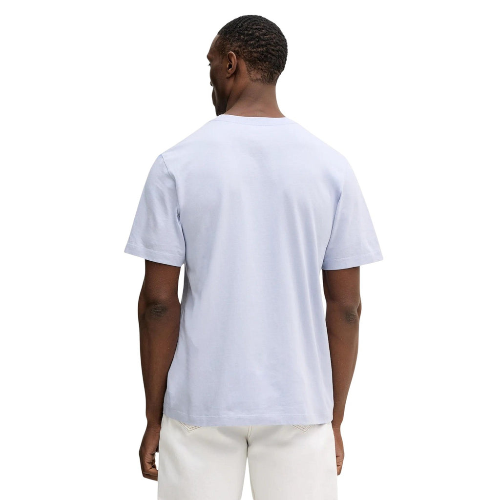 Calvin Klein Jeans — T-shirt bleu à imprimé homme — vue 2