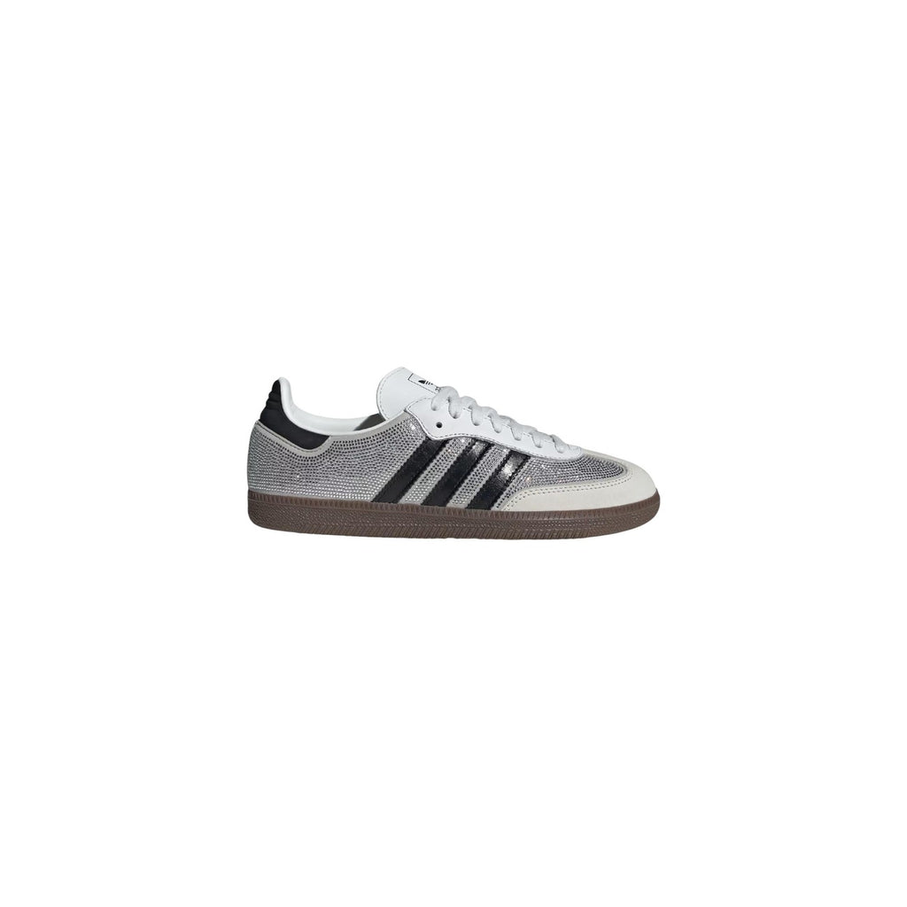 adidas Originals — Samba OG Rhinestone blanc et argent femme