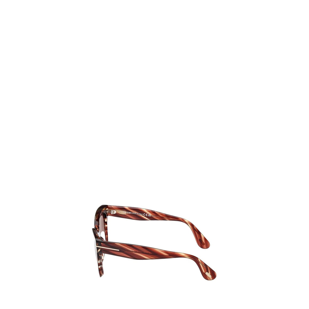 Tom Ford — Men's 55mm Brown Acetate Sunglasses — view 2