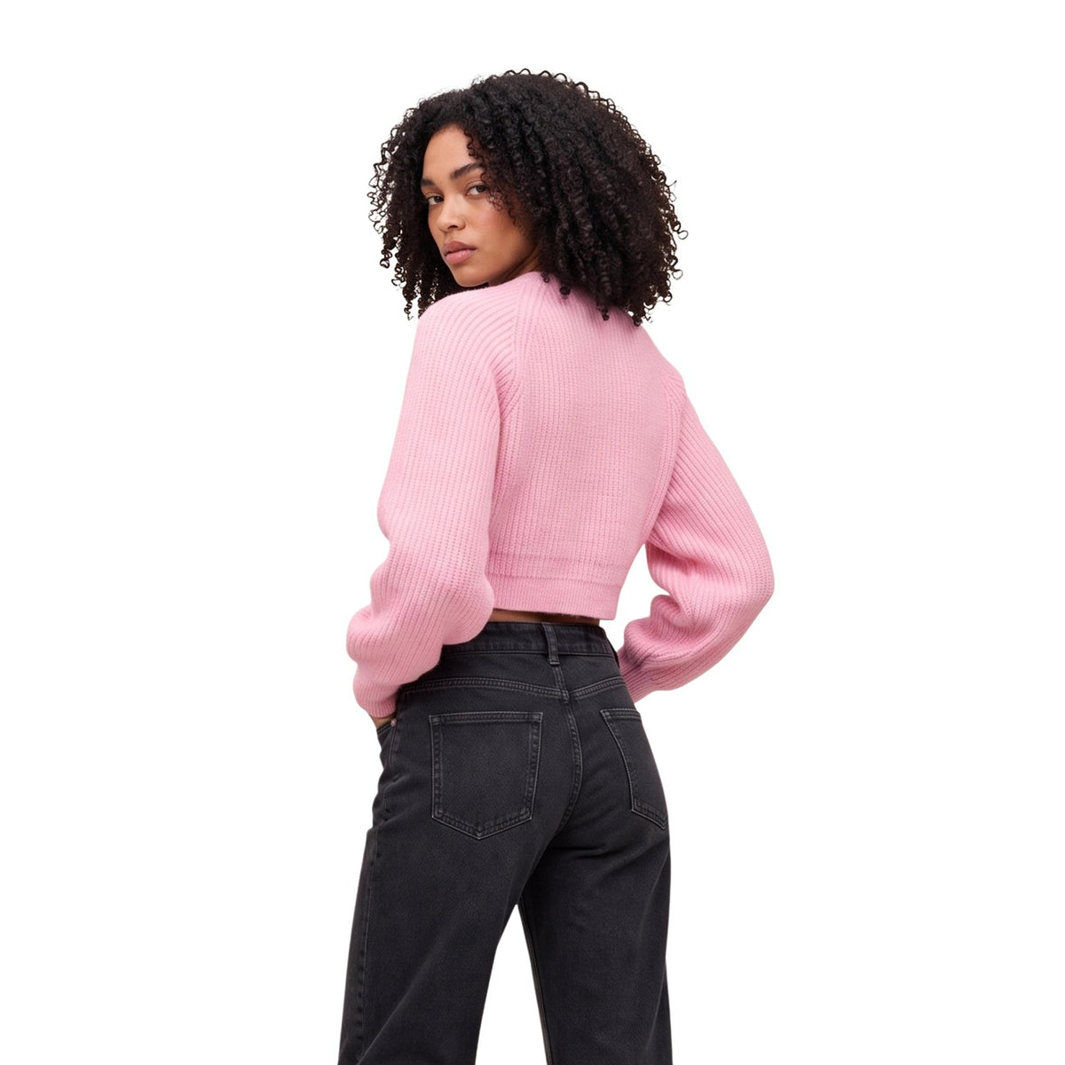 Tommy Jeans — Roze trui van alpaca- en wolmix voor dames — afbeelding 4