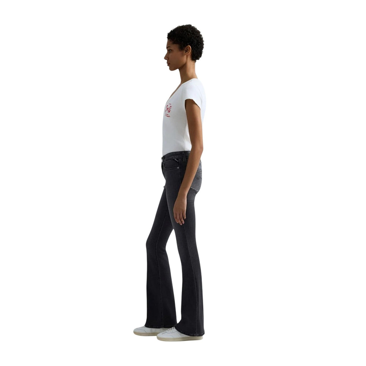 Replay — Jeans Art.-Nr. WA534 schwarz für Damen — Ansicht 3