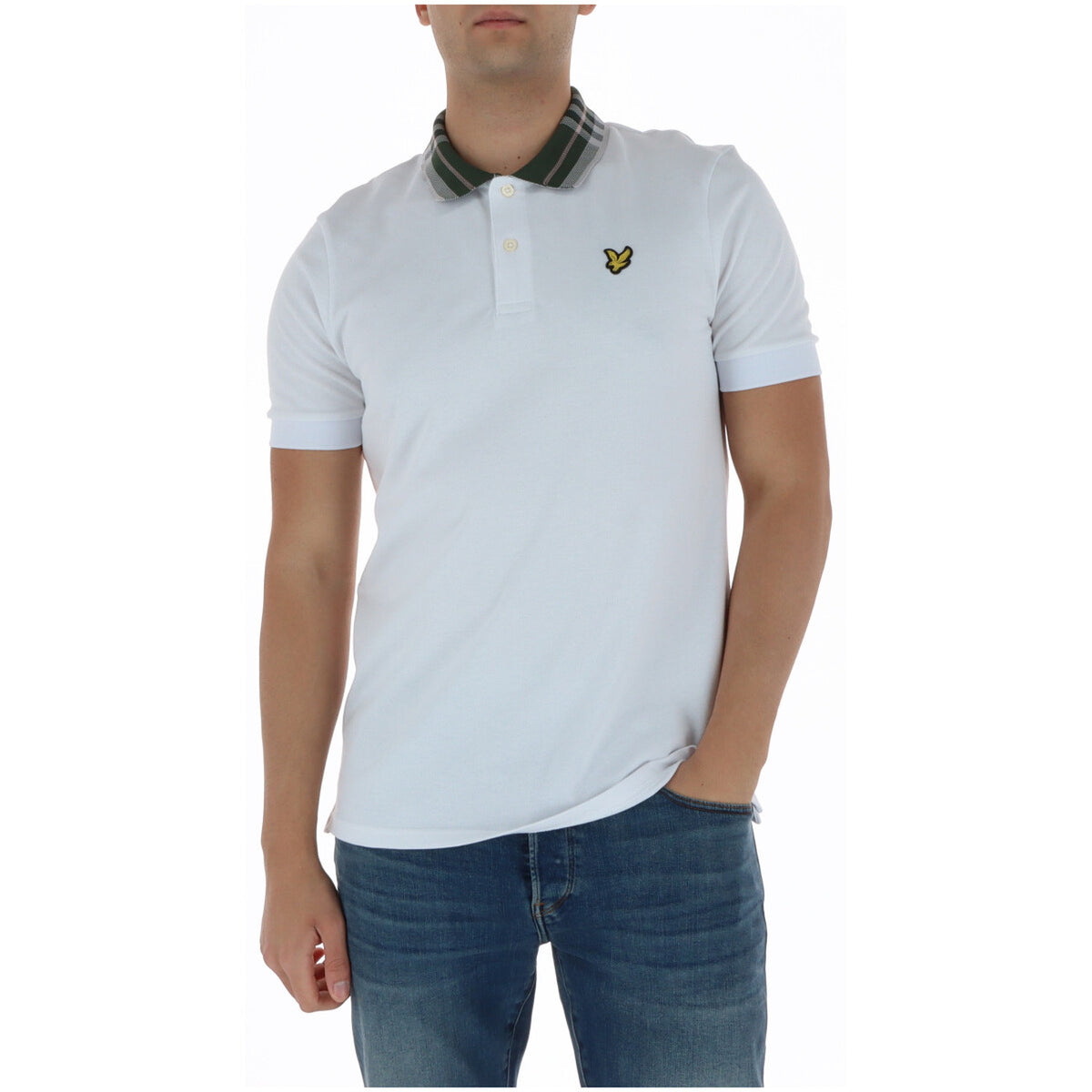 Lyle & Scott — Polo en coton stretch homme — vue 4