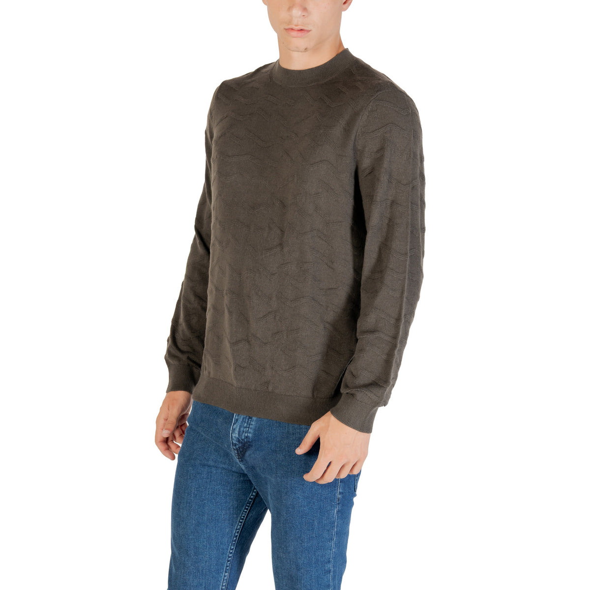 Armani Exchange — Men's wool blend sweater XM001560 — view 4