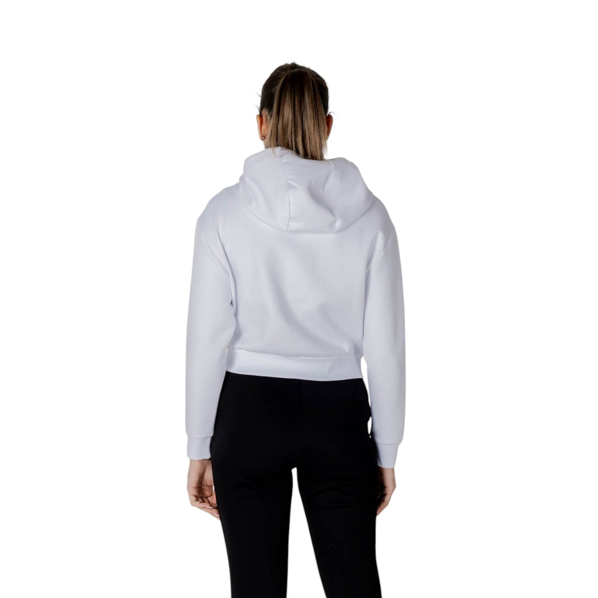 Armani Exchange — Sweatshirt XW000822 white woman — view 4