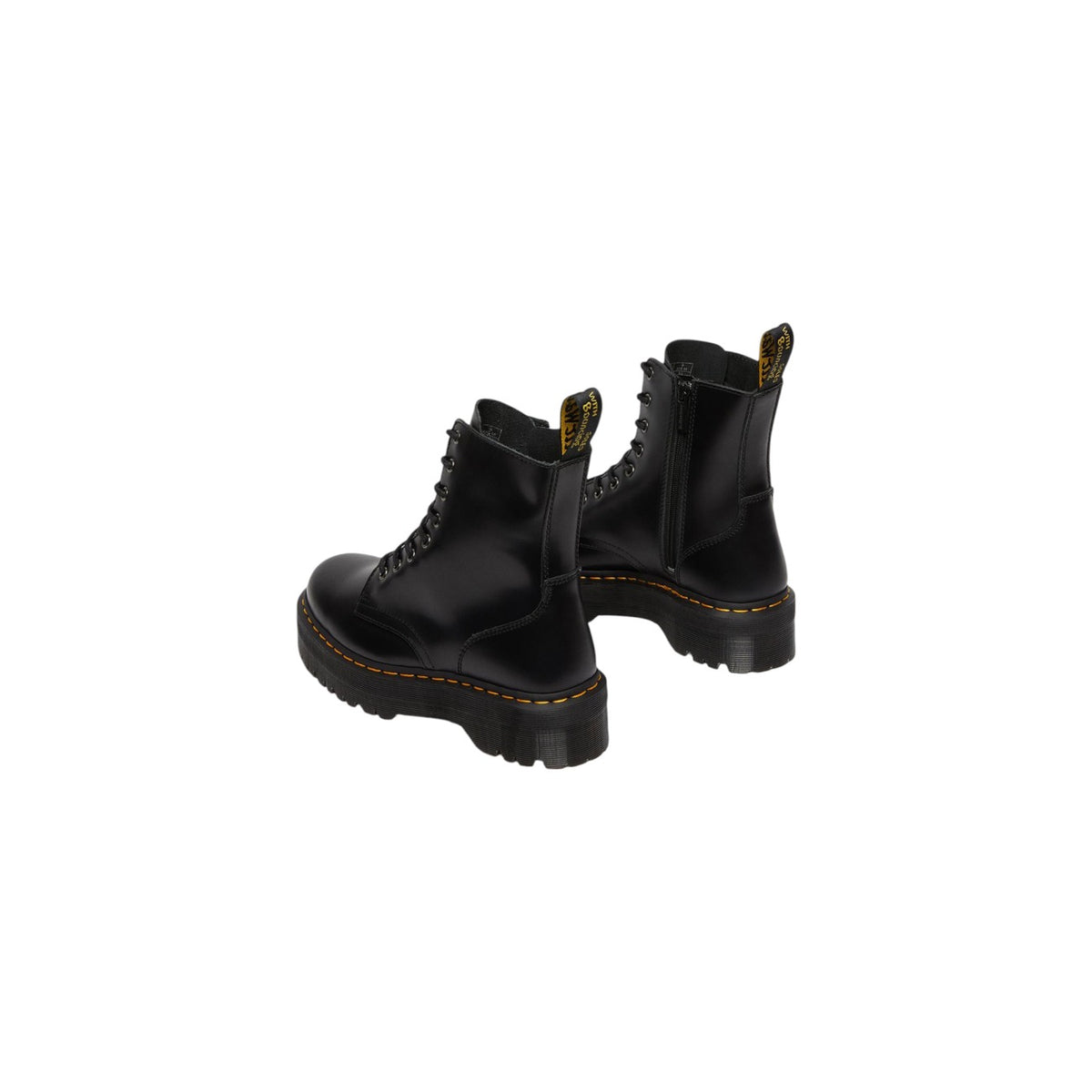 Dr. Martens — Bottes réf. 15265001 en cuir noir femme — vue 4