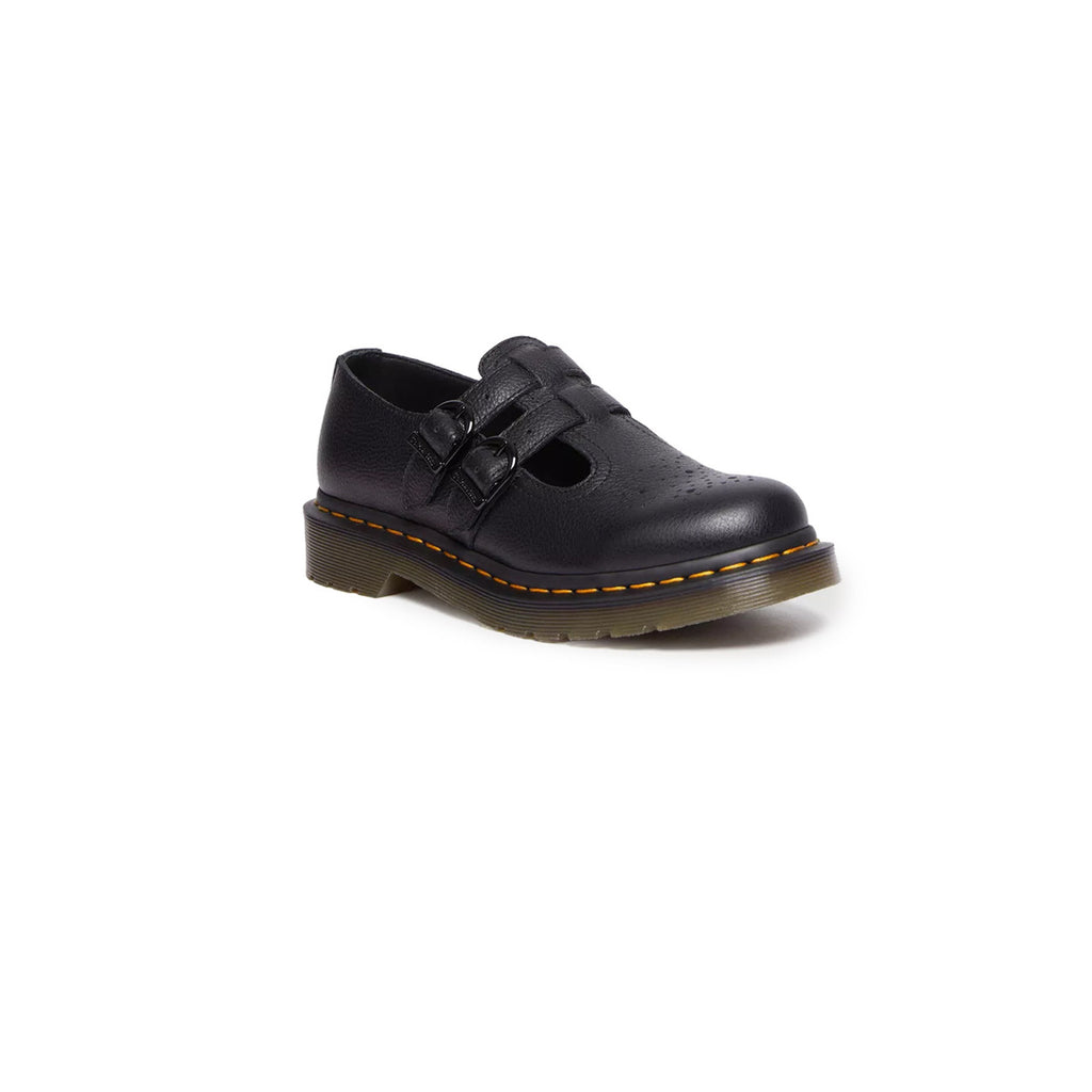 Dr. Martens — Chaussures réf. 30692001 en cuir noir femme — vue 3