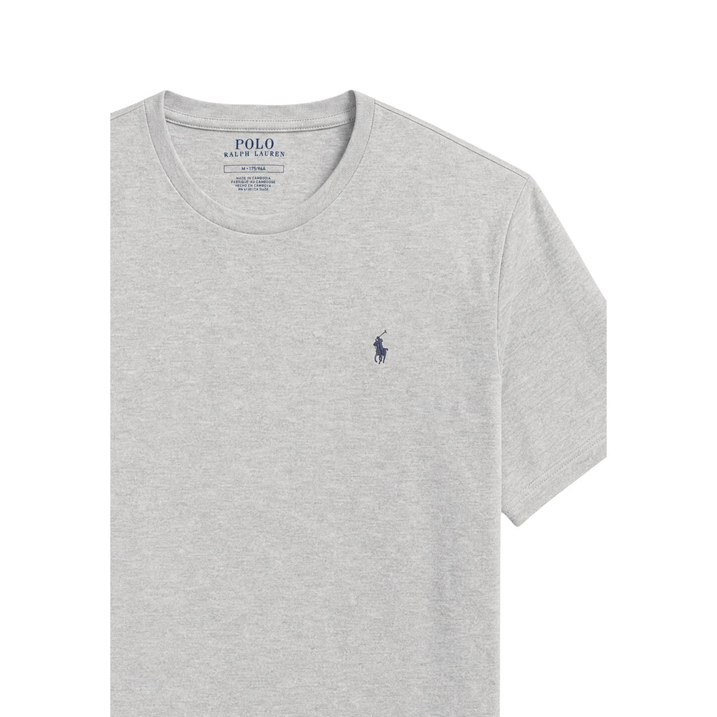 Polo Ralph Lauren — Men’s gray cotton homewear T-shirt — view 5