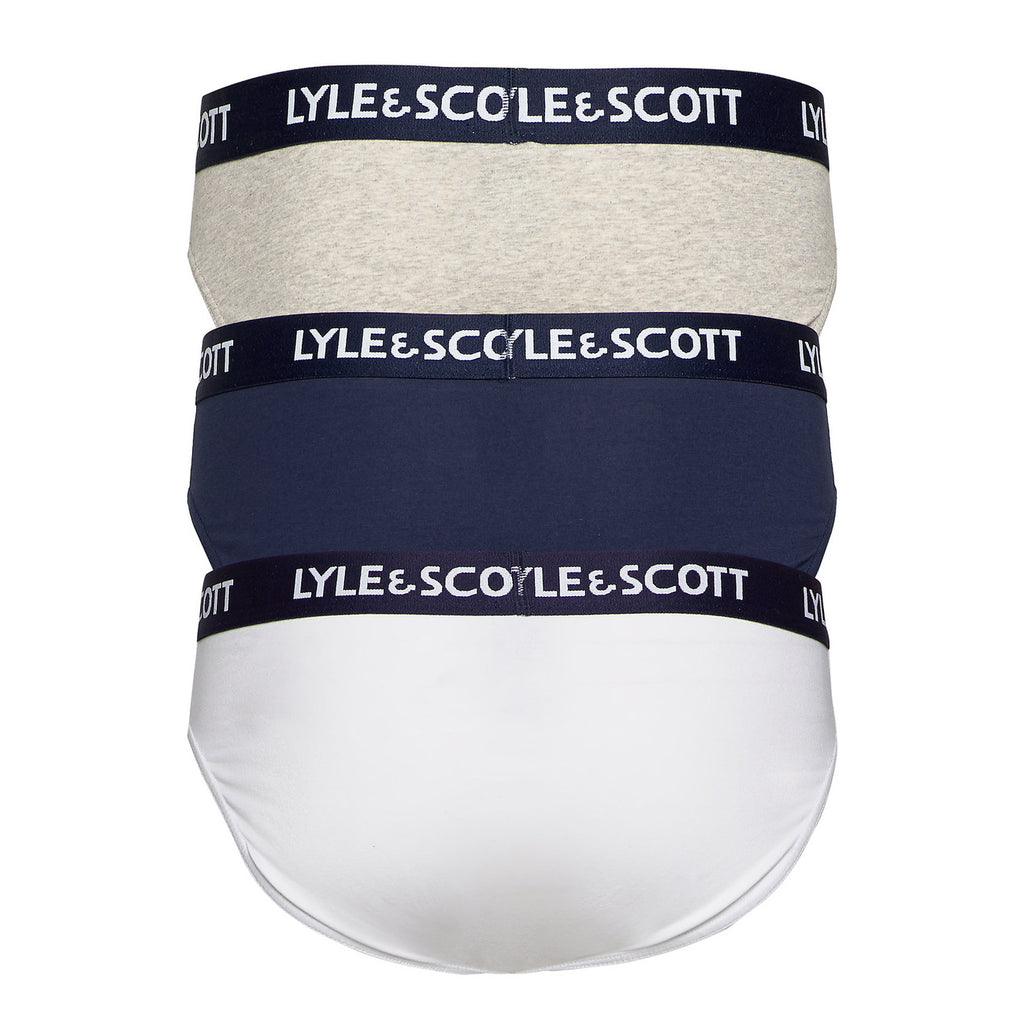 Lyle & Scott — Men's blue stretch cotton underwear — view 2
