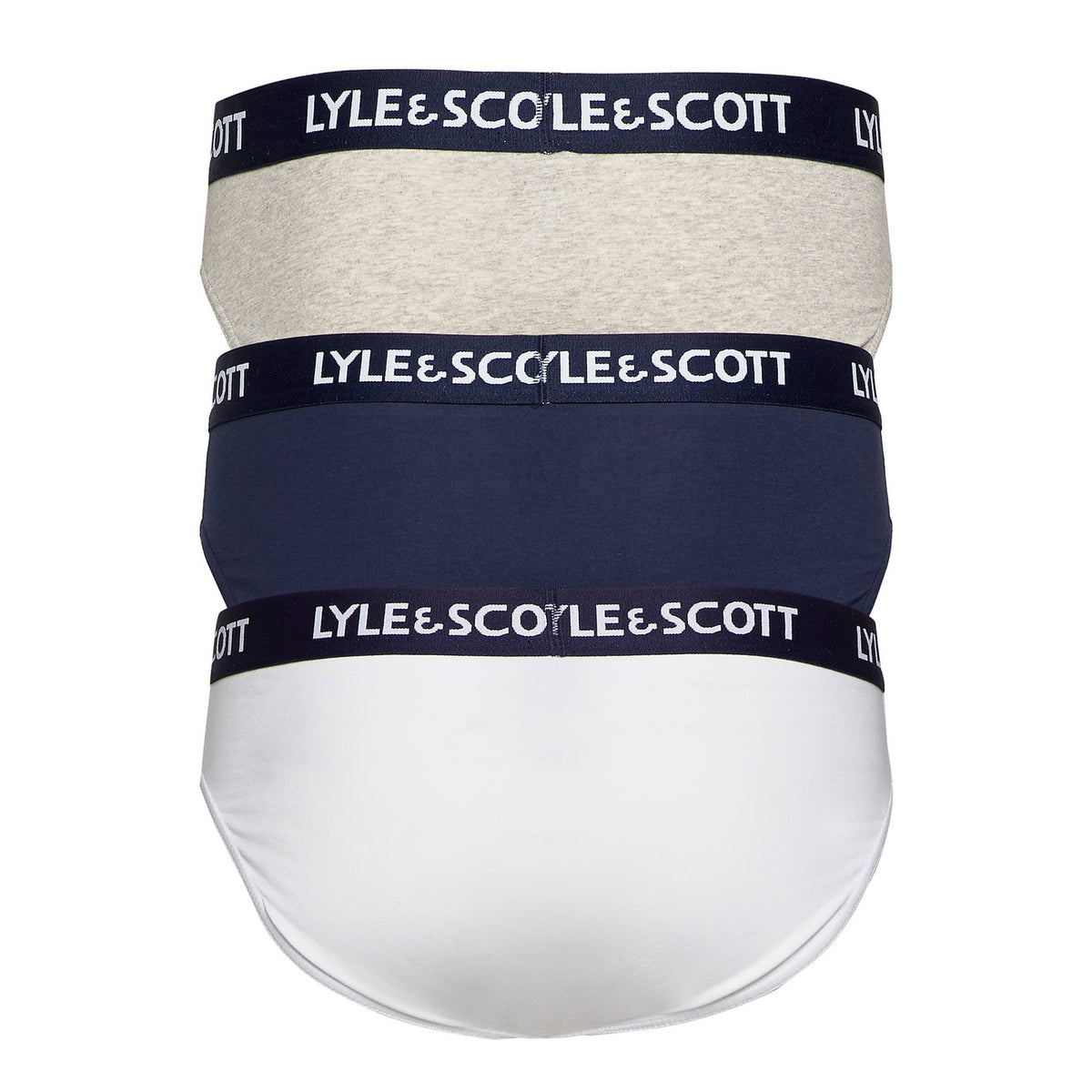 Lyle & Scott — Men's blue stretch cotton underwear — view 2