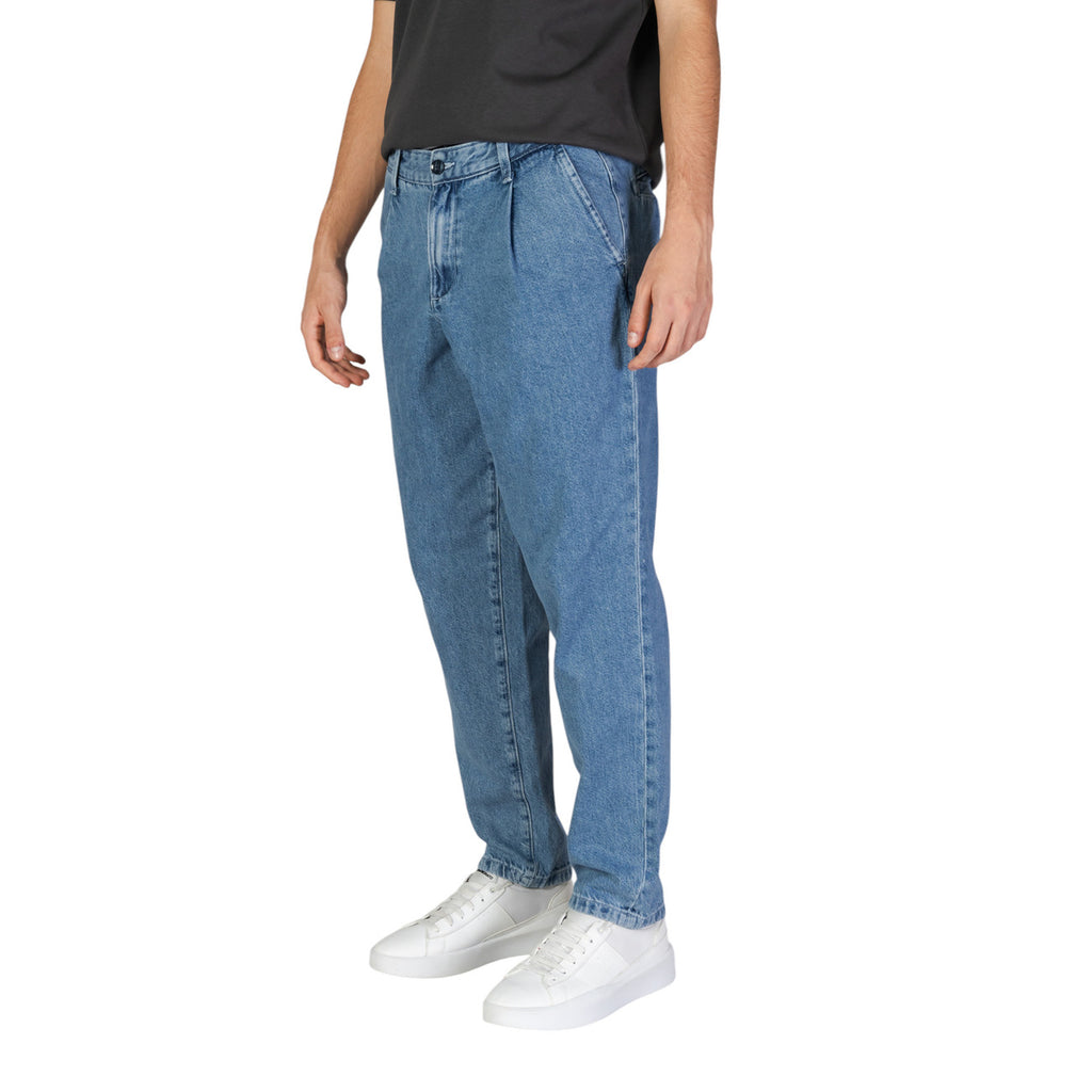 Jack & Jones — Men's blue cotton jeans — view 2