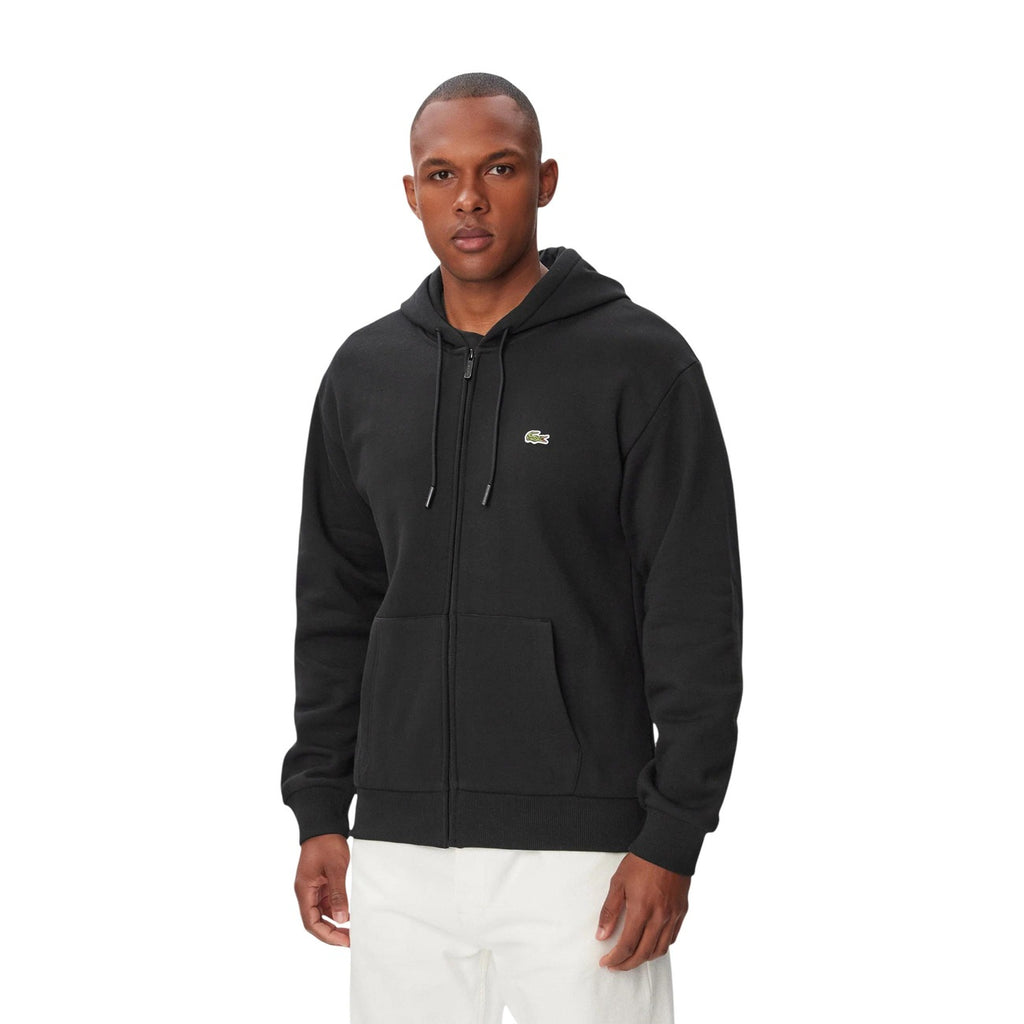 Lacoste — Sweatshirt premium für Herren — schwarz — hoodie